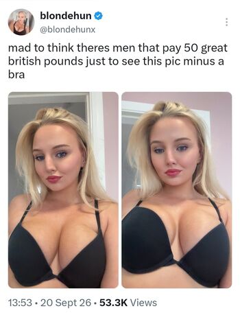 🔥 Blondehunx leaked private photo uncensored full